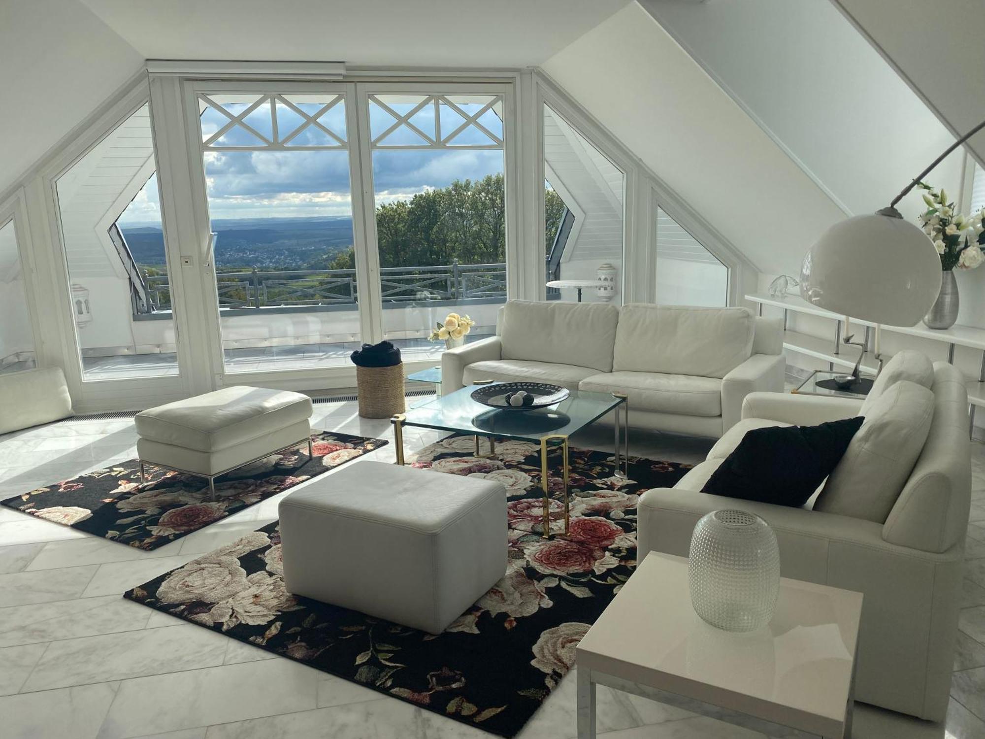 Ferienwohnung Wohnen De Lux - Direkt Am Golfplatz Stromberg  Exterior foto