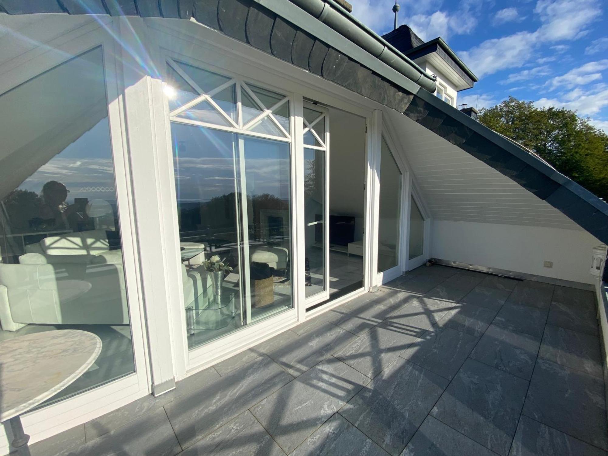 Ferienwohnung Wohnen De Lux - Direkt Am Golfplatz Stromberg  Exterior foto